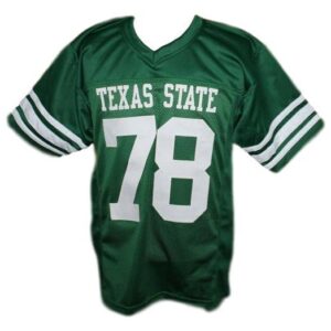 Men Krimm #78 Necessary Roughness Texas State New Men Football Jersey Green