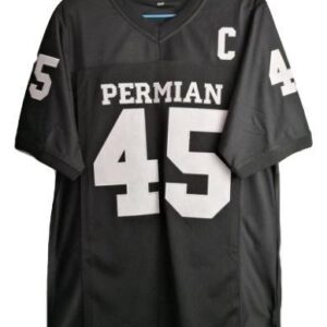 Men  Boobie Miles Friday Night Lights Permian Men   Football Jersey Black