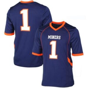 Men UTEP Miners Style Customizable Football Jersey
