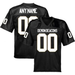 Men Wake Forest Demon Deacons Customizable Football Jersey