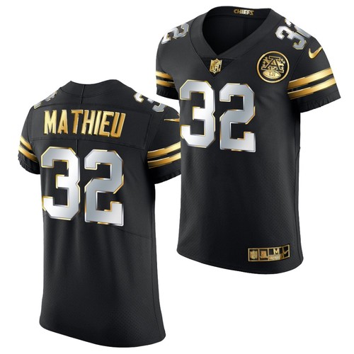 Men's Nike Tyrann Mathieu Gold Kansas City Chiefs Inverted