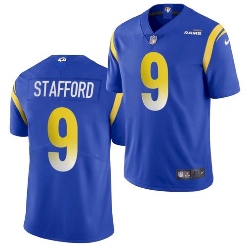 Men's Nike Matthew Stafford White Los Angeles Rams Alternate Vapor Limited Jersey Size: Small