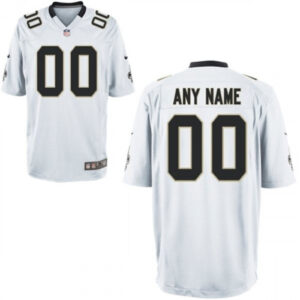New Orleans Saints Customized White Jersey - Game