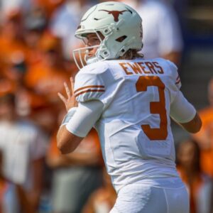 Texas Longhorns #3 Quinn Ewers College Football Jerseys