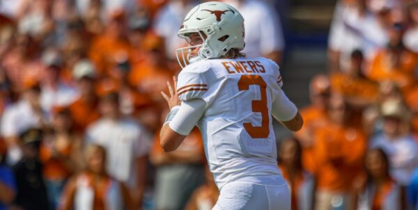 Texas Longhorns #3 Quinn Ewers College Football Jerseys