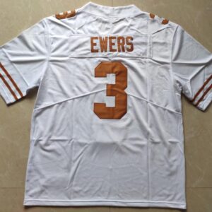 Texas Longhorns #3 Quinn Ewers College Football Jerseys