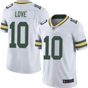Green Bay Packers #10 Jordan Love White Limited jersey