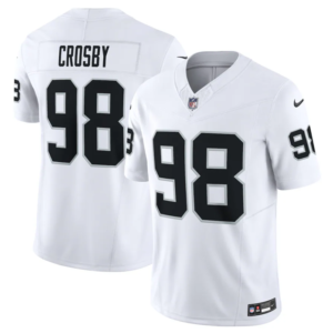 Las Vegas Raiders #98 Maxx Crosby White 2023 Jersey