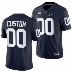 Penn State Natty Lions Custom Name Number Jersey Navy
