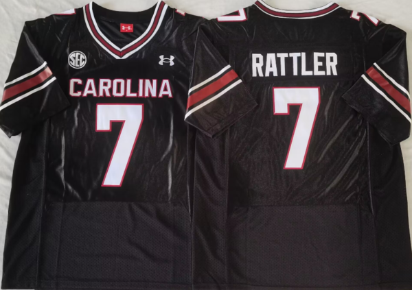 South Carolina Gamecock Black #7 RATTLER