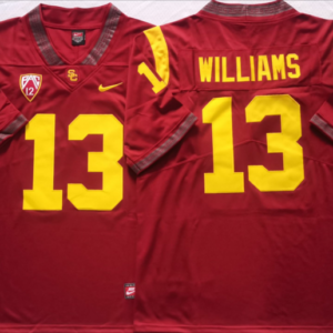 USC Trojans Red #13 WILLIAMS
