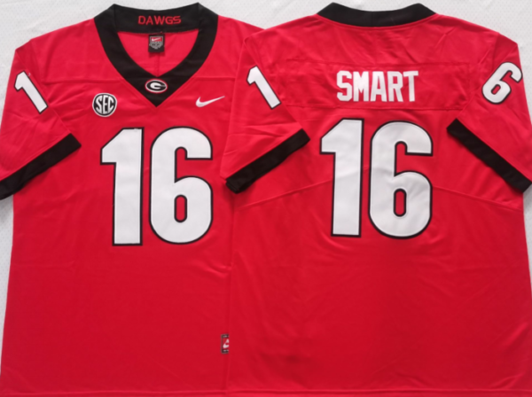 Georgia Bulldogs Red #16 SMART