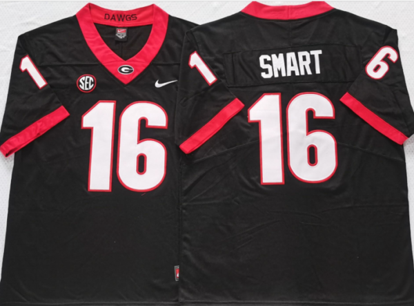 Georgia Bulldogs Black #16 SMART