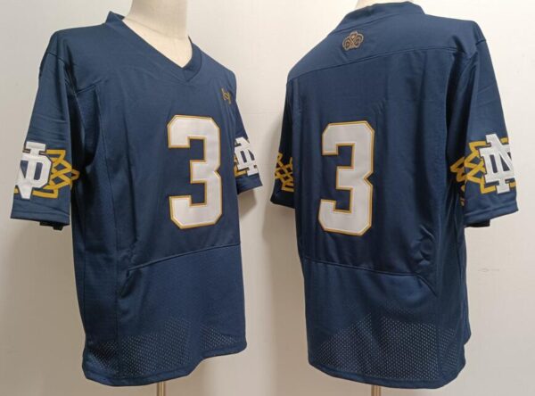 Notre Dame Fighting Irish #3 College Football Jersey