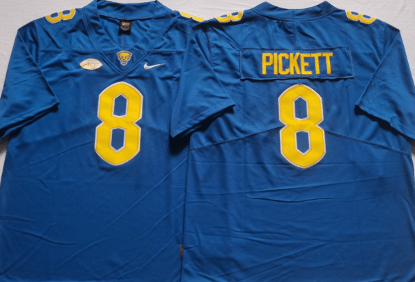 Pittsburgh Panthers Blue #8 PICKETT