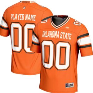 Oklahoma State Cowboys Custom Jersey Name Number Football Orange