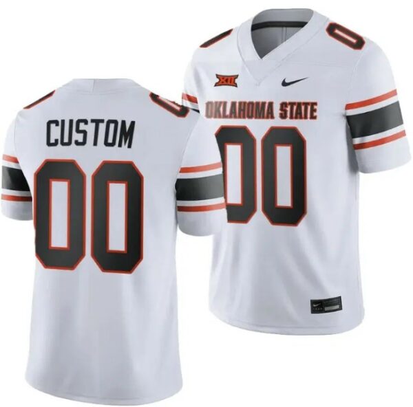 Oklahoma State Custom Jersey Name and Number NCAA Football Style 2