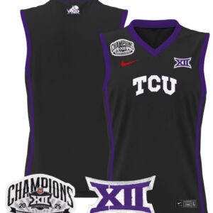 Women's Team Jersey TCU Horned Frogs 2025 Champions Lightweight Black