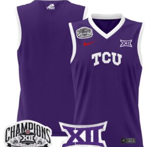 Women's Team Jersey TCU Horned Frogs 2025 Champions Lightweight Purple