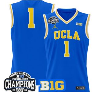 Women's Team Jersey UCLA Bruins 2025 Champions Basketball Stitched Royal