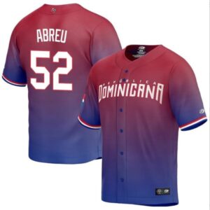 Dominican Baseball Bryan Abreu World Baseball Classic Jersey ? Red