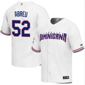 Dominican Baseball Bryan Abreu World Baseball Classic Jersey ? White