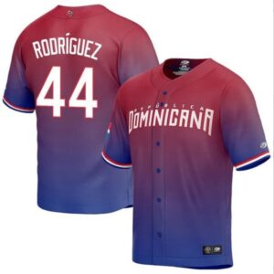 Dominican Baseball Julio Rodr?guez World Baseball Classic Jersey ? Red