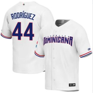 Dominican Baseball Julio Rodr?guez World Baseball Classic Jersey ? White