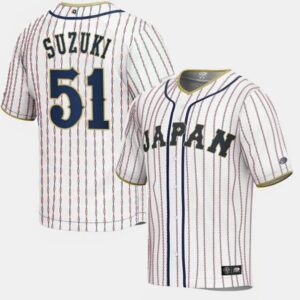 Seiya Suzuki #51 Japan Baseball World Baseball Classic Jersey ? White
