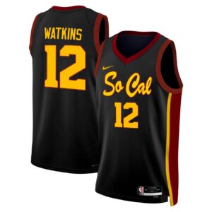 USC Juju Watkins Jersey Basketball Black All Stitched