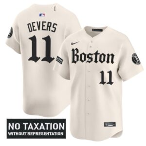 Rafael Devers Jersey #11 Boston Red Sox Retro Newspaper Edition Vapor Premier Limited Stitched