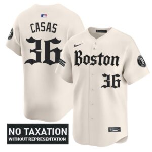 Triston Casas Jersey #36 Boston Red Sox Retro Newspaper Edition Vapor Premier Limited Stitched