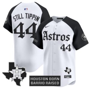 Still Tippin Jersey #44 Houston Astros Gothic Edition Vapor Premier Limited Stitched Alternate