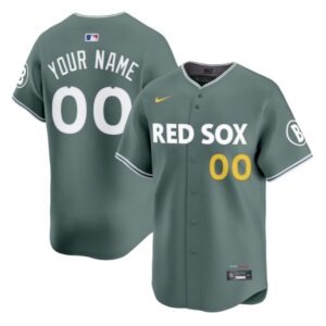 Custom Boston Red Sox Jersey 2025 City Connect Vapor Premier Limited V2 All Stitched