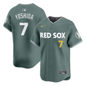 Masataka Yoshida Jersey #7 Boston Red Sox 2025 City Connect Vapor Premier Limited V2 All Stitched