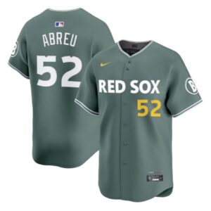 Wilyer Abreu Jersey #52 Boston Red Sox 2025 City Connect Vapor Premier Limited V2 Stitched