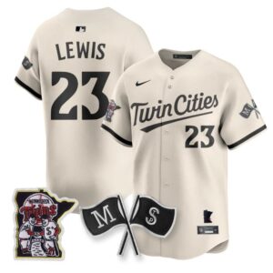 Royce Lewis Jersey #23 Minnesota Twins Alternate Limited Stitched Cream