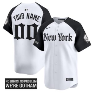 Custom New York Yankees Jersey Gothic Legacy Edition Vapor Premier Stitched Alternate
