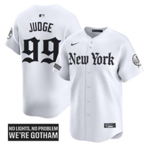 Aaron Judge Jersey #99 New York Yankees Gothic Legacy Edition Vapor Premier Stitched White