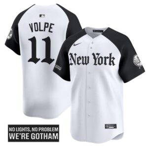 Anthony Volpe Jersey #11 New York Yankees Gothic Legacy Edition Vapor Premier Stitched Alternate