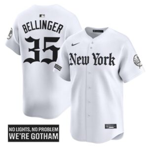 Cody Bellinger Jersey #35 New York Yankees Gothic Legacy Edition Vapor Premier Stitched White