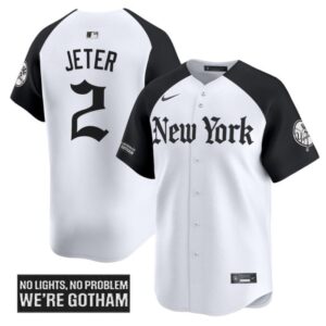 Derek Jeter Jersey #2 New York Yankees Gothic Legacy Edition Vapor Premier Stitched Alternate