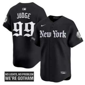 Aaron Judge Jersey #99 New York Yankees Gothic Legacy Edition Vapor Premier Stitched Black