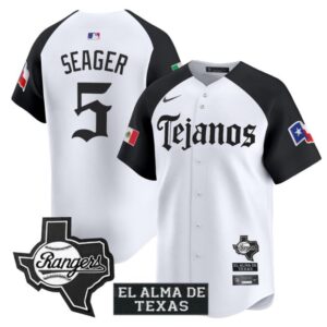 Corey Seager Jersey #5 Texas Rangers Mexico Tejano Barrio Style Vapor Limited Stitched Alternate