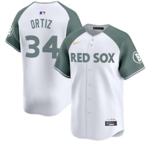 David Ortiz Jersey #34 Boston Red Sox 2025 City Connect Vapor Premier Limited Stitched Alternate