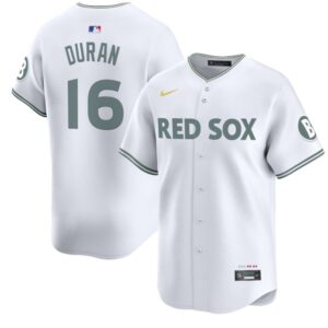 Jarren Duran Jersey #16 Boston Red Sox 2025 City Connect Vapor Premier Limited Stitched White