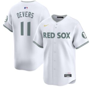Rafael Devers Jersey #11 Boston Red Sox 2025 City Connect Vapor Premier Limited Stitched White