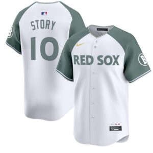 Trevor Story Jersey #10 Boston Red Sox 2025 City Connect Vapor Premier Limited Stitched Alternate