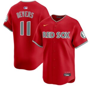 Rafael Devers Jersey #11 Boston Red Sox 2025 City Connect Vapor Premier Limited Stitched Red