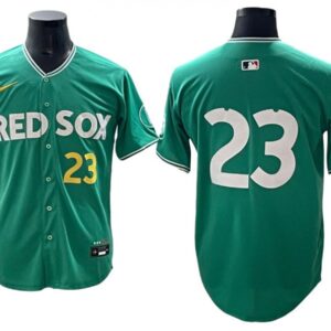 Boston Red Sox #23 Romy Gonzalez Green 2025 City Connect Limited Jersey